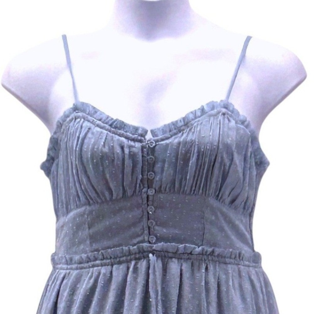 Patrons Of Peace Maxi Dress Blue Large - Picture 3 of 14